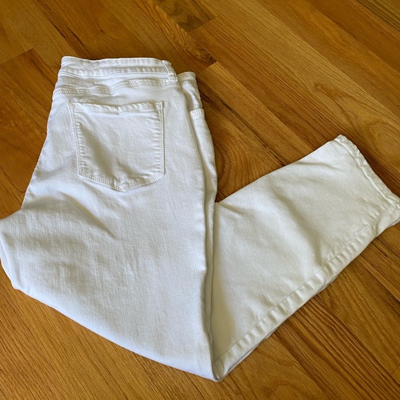 The Limited White Skinny Jeans Sz 14 - Picture 1 of 3